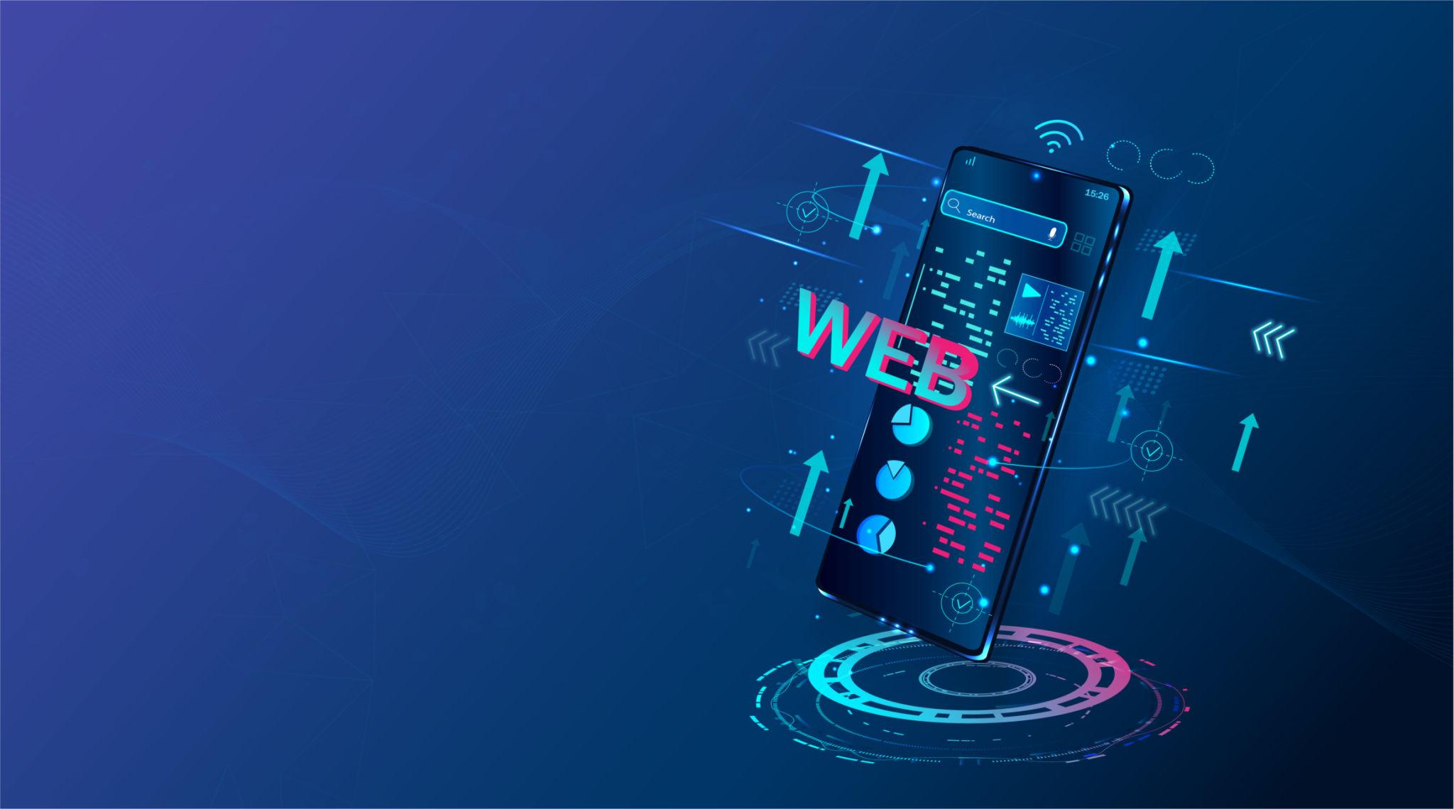 web and app
